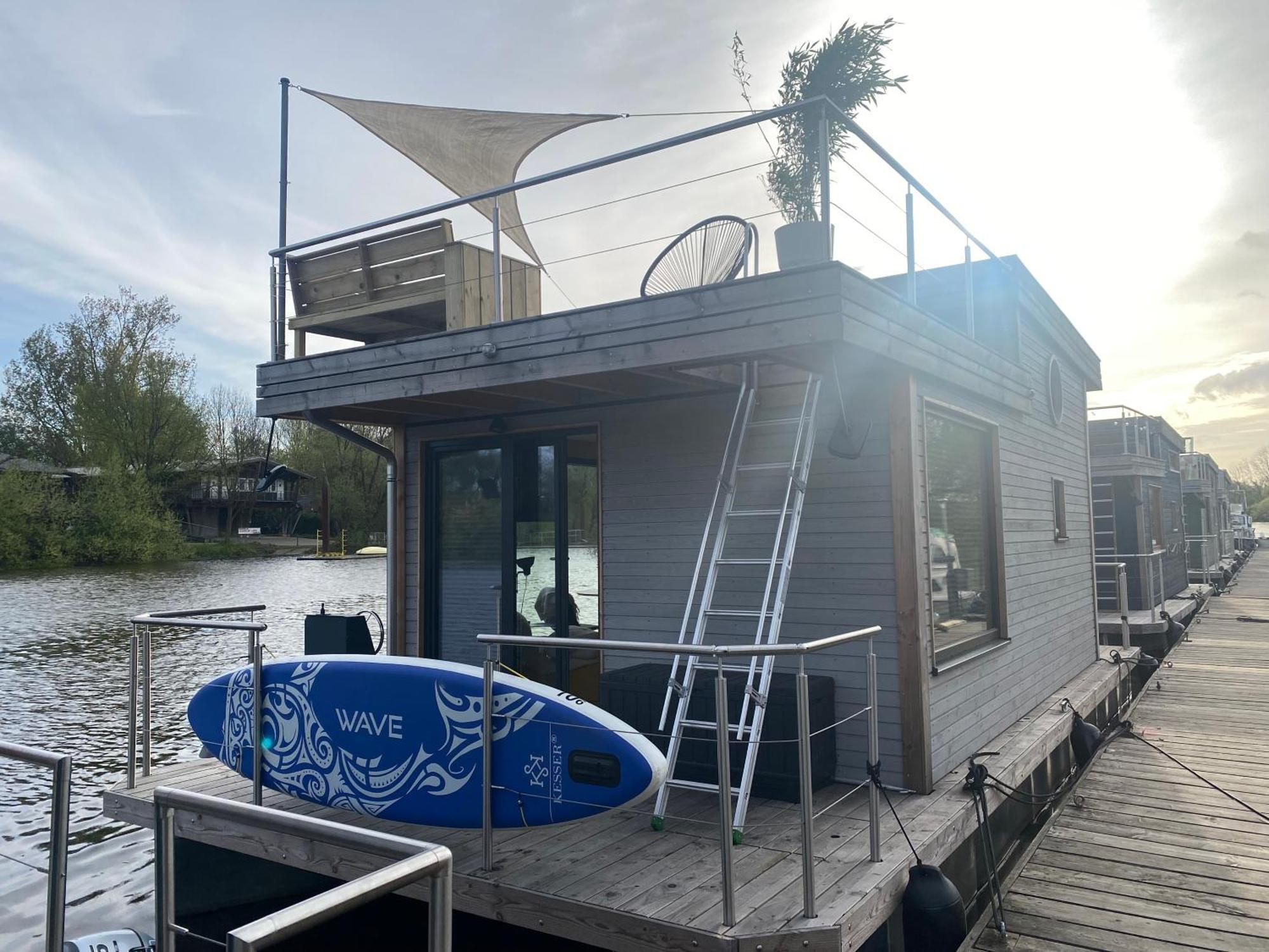 Hotel Hausboot Off Im Diamantgraben An Der Elbe Hamburk Exteriér fotografie